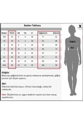 Transparan Balenli Korse Büstiyer Buz Mavisi Hazır Beden - 6